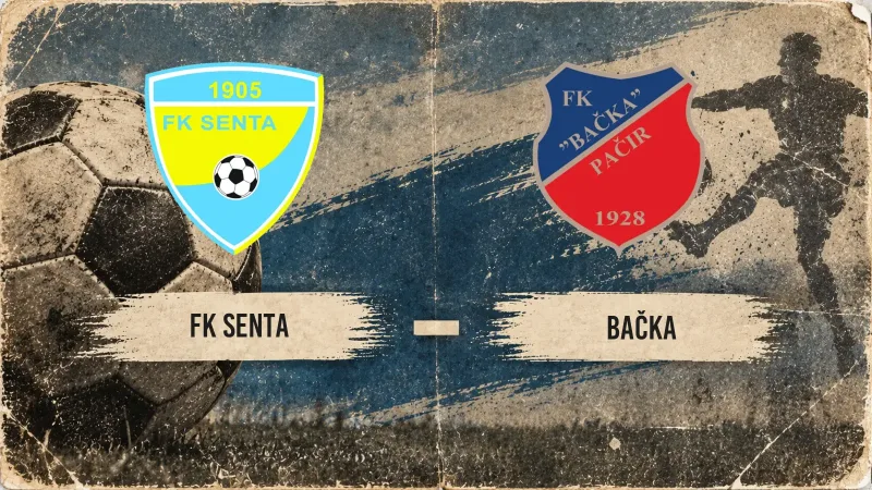Three goals against Bačka of Pačir - Senta vs. Bačka (21/22)