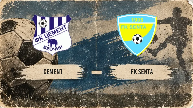 Sedam golova i pobeda u Beočinu - Cement vs. Senta (12/13)