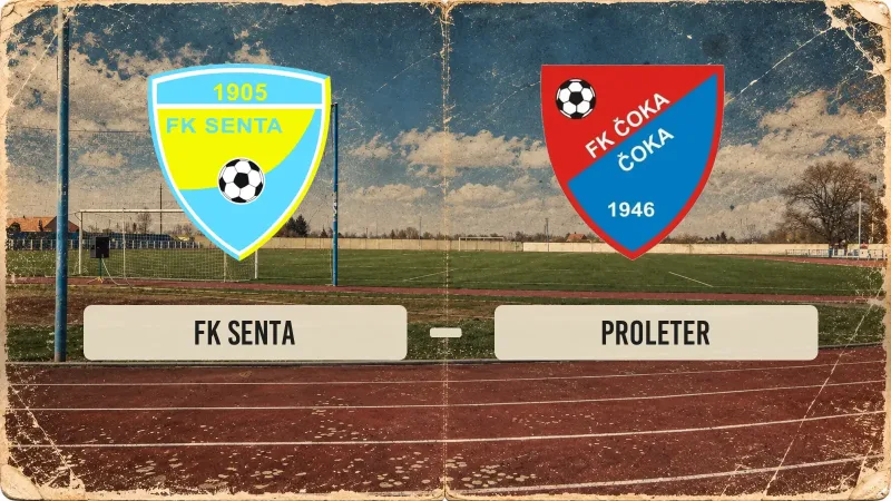 Tri gola za pet minuta protiv Proletera - Senta vs. Proleter (75/76)