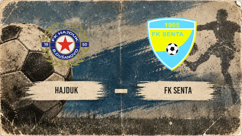 Two into the top corner - Hajduk vs. Senta (04/05)