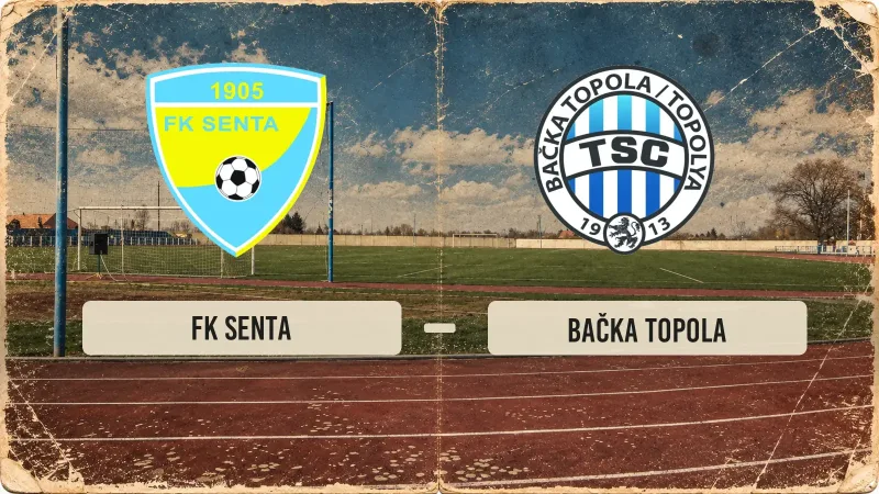 Šest golova protiv Bačke Topole pred 1200 gledalaca - Senta vs. Bačka Topola (67/68)