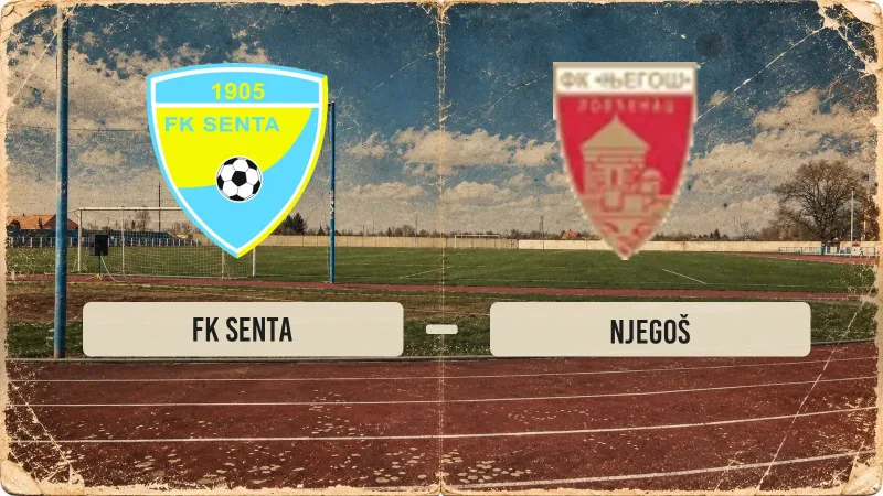 An early Njegoš goal decides it in the rain - Senta vs. Njegoš (76/77)