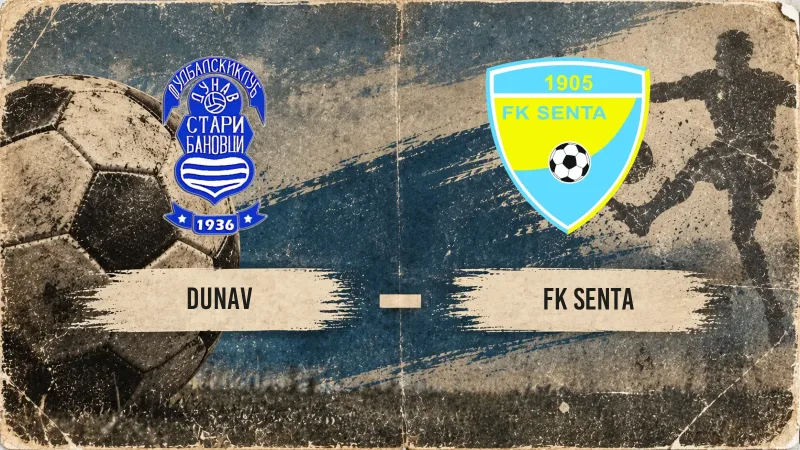 Cvetković u 90. minutu doneo pobedu u Starim Banovcima - Dunav vs. Senta (14/15)