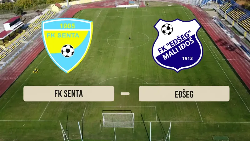Četiri gola u prvom poluvremenu protiv Eđšega - Senta vs. Eđšeg (20/21)