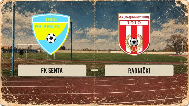 Šest golova protiv šidskog Radničkog - Senta vs. Radnički (67/68)