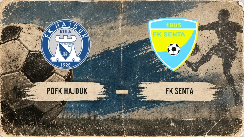 Vukan Nikolić double in Kula - POFK Hajduk vs. Senta (05/06)