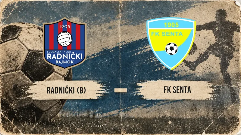 Rani golovi u Bajmoku - Radnički (B) vs. Senta (06/07)