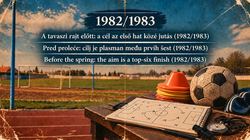 Pred proleće: cilj je plasman među prvih šest (1982/1983)