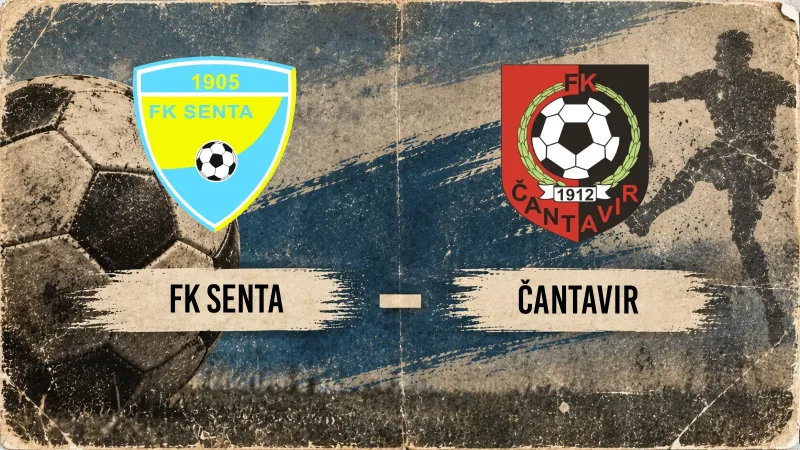 Dva gola u prvom poluvremenu - Senta vs. Čantavir (99/00)