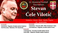32. Stevan Vilotić - Ćele emléktorna - két mérkőzés Zentán