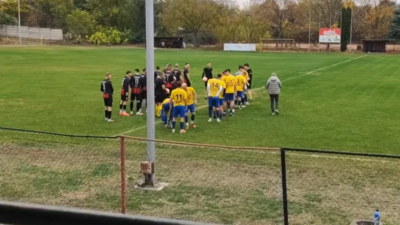 Dva gola Živkovića za pobedu sa igračem manje - Čantavir vs. Senta